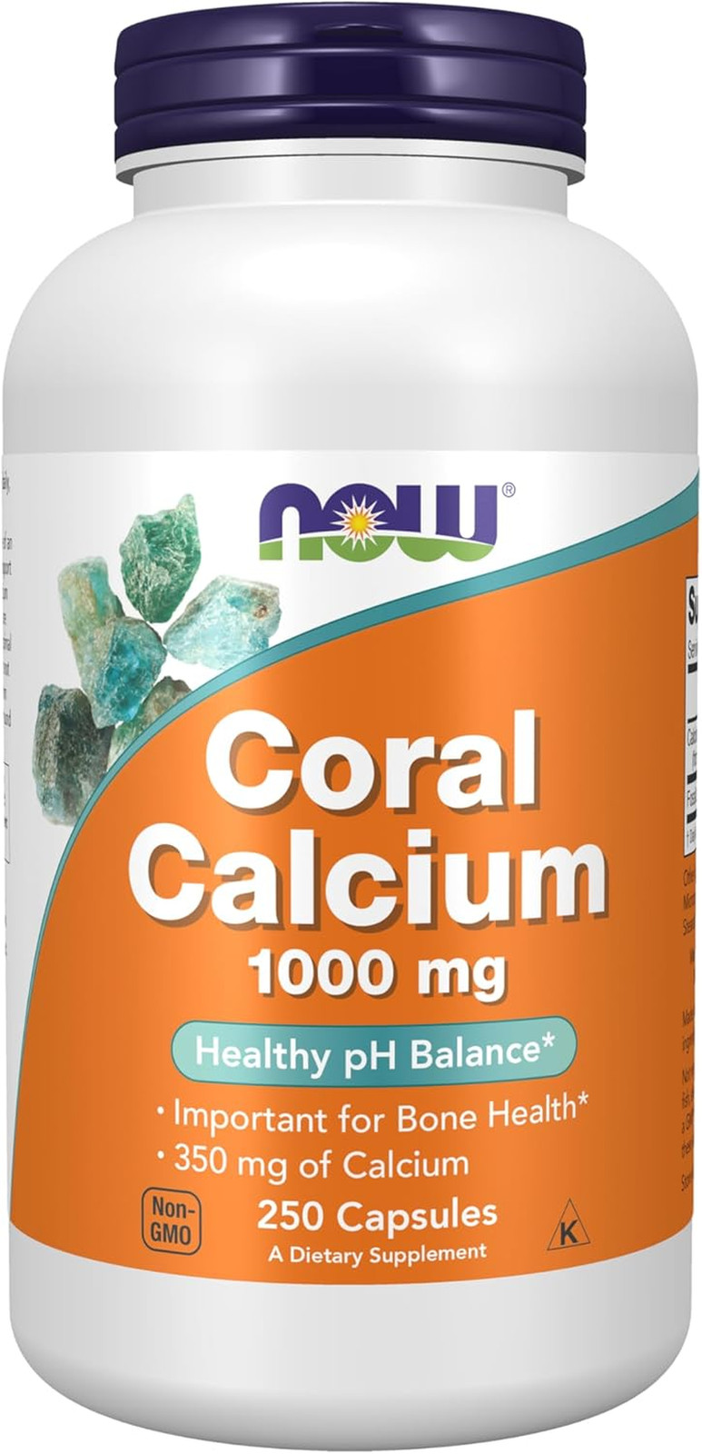 Supplements, Coral Calcium 1,000 Mg, Bone Health*, Healthy Ph Balance*, 250 V…