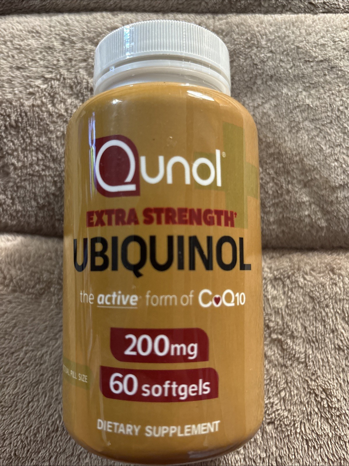 Qunol 200mg Ubiquinol Powerful Antioxidant for Heart and Vascular Health – 60 Ct