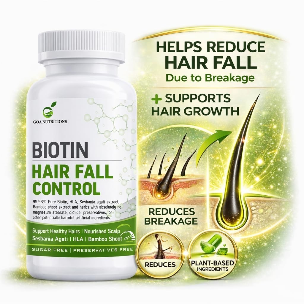 5x GOA NUTR.ITIONS Biotin 10000mcg 60 Tablets