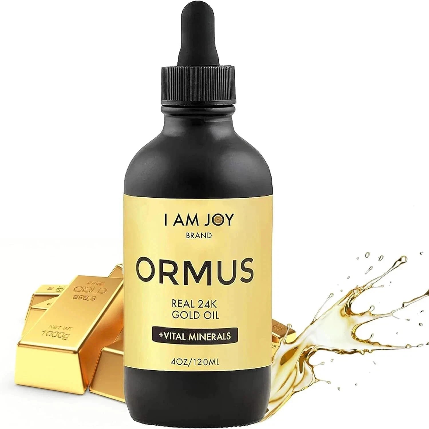 I am Joy Ormus Gold Oil DNA 4oz Decalcify Pineal Gland Repair Monoatomic 120ml