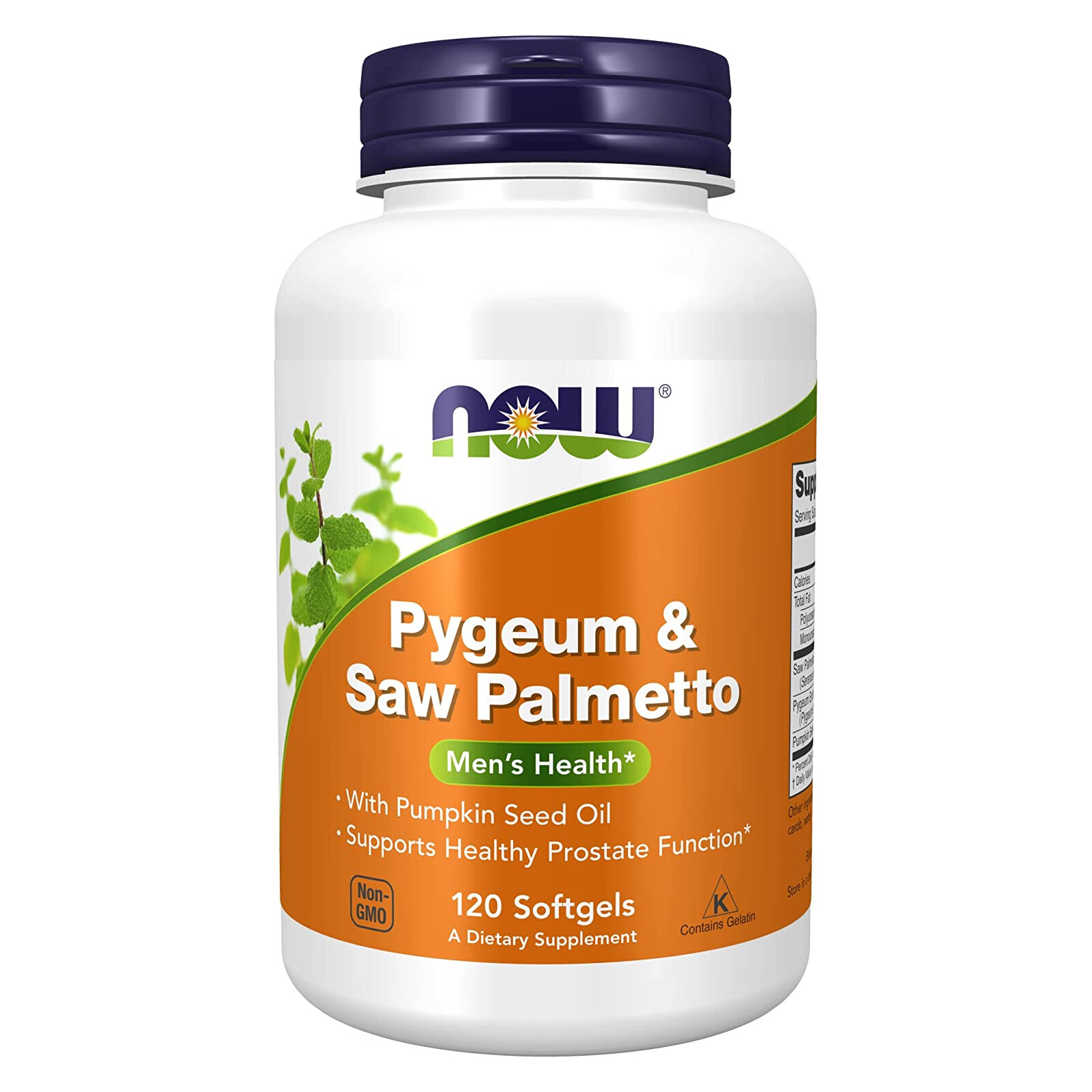 NOW FOODS Pygeum & Saw Palmetto – 120 Softgels