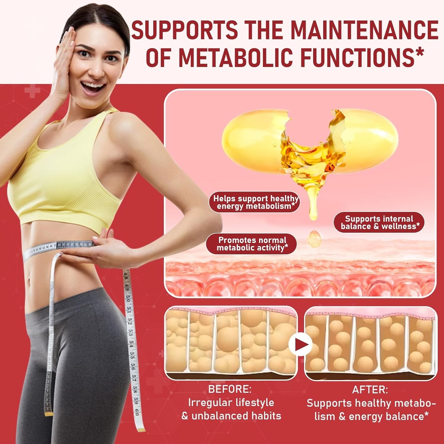Blood Sugar Complex Supplement – 300 Softgels with 20+ Natural Ingredients