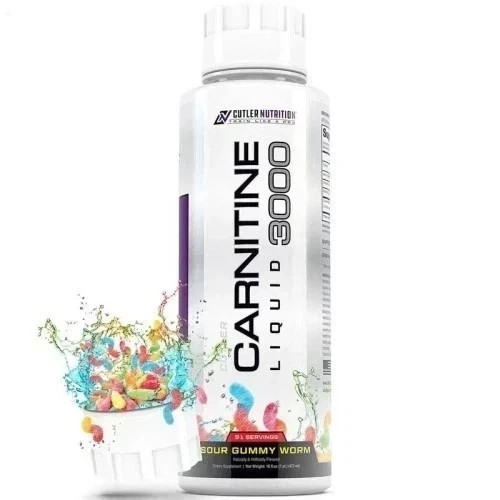 3pcs-Cutler Nutrition Liquid Carnitine 3000mg Energy and Metabolism+*-