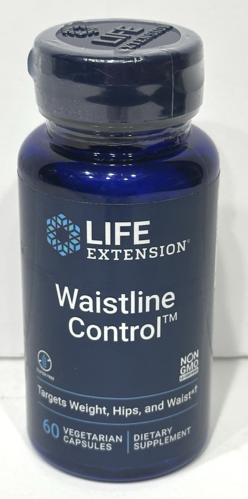 Life Extension Waist-Line Control 60 Vegetarian Capsules EXP 02/2027, NEW