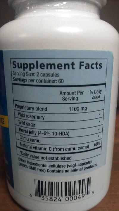 North American Herb & Spice Royal Power 90 Capsules Supports Adrenal Health