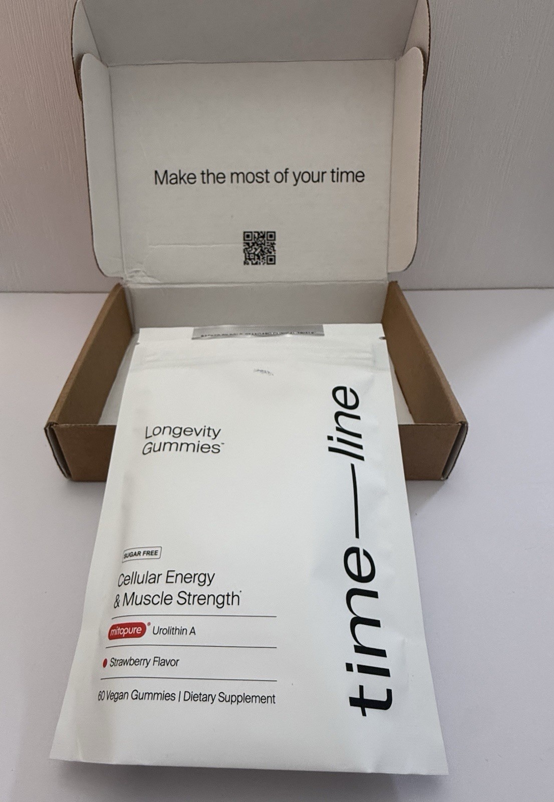 Timeline Mitopure Urolithin A Gummies Clinically Proven for Energy 60 Gummies