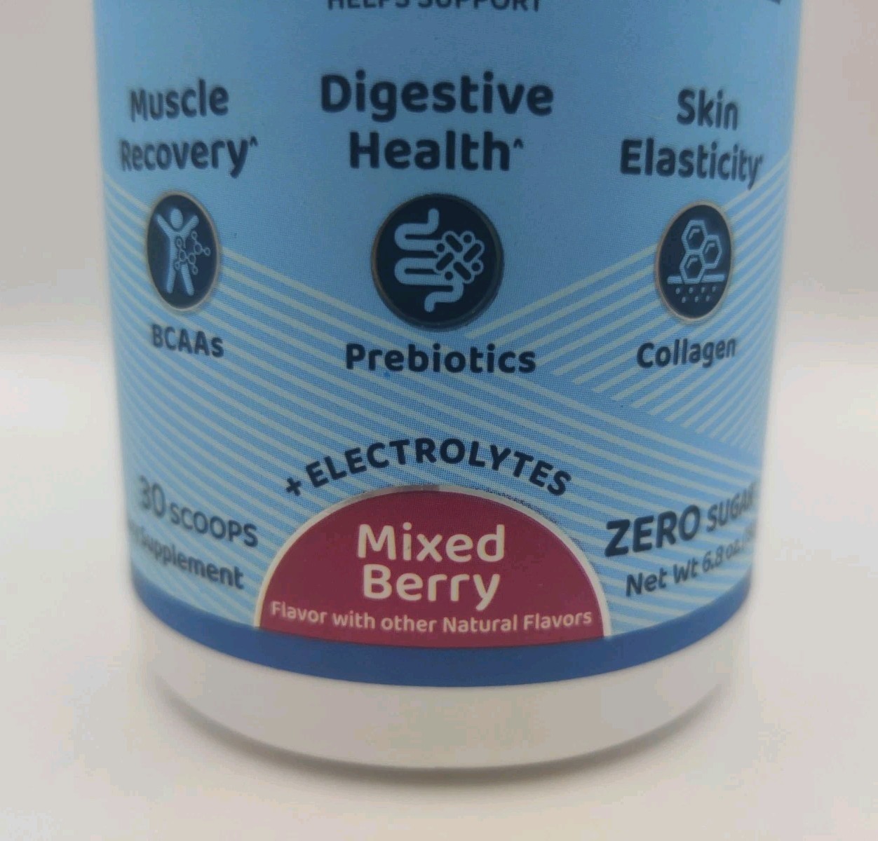 Replenza GLP-1 Support Daily Replenisher Mixed Berry 6.8 oz EXP 9/2026+