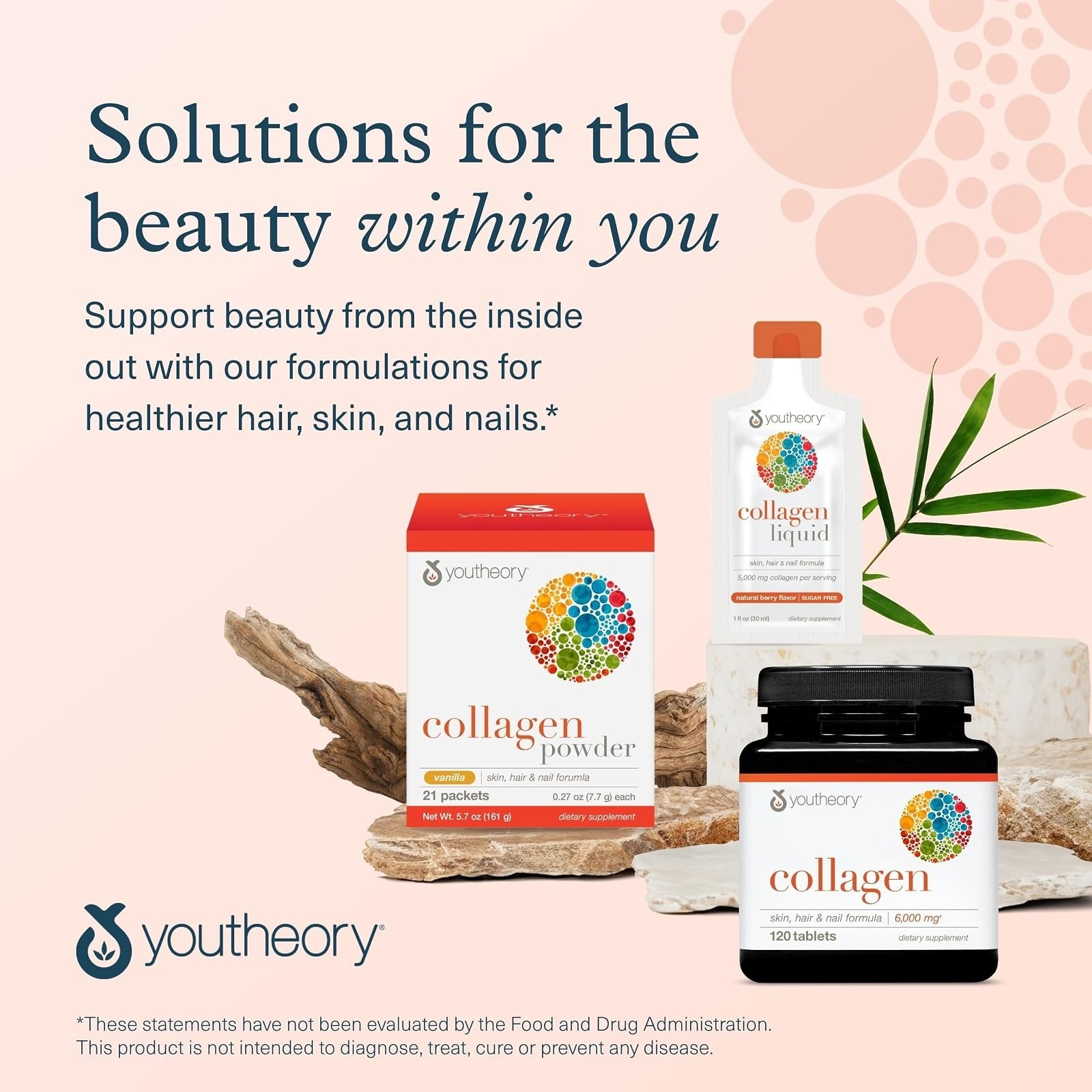 Youtheory Advanced Collagen with Vitamin C – 120 Tablets