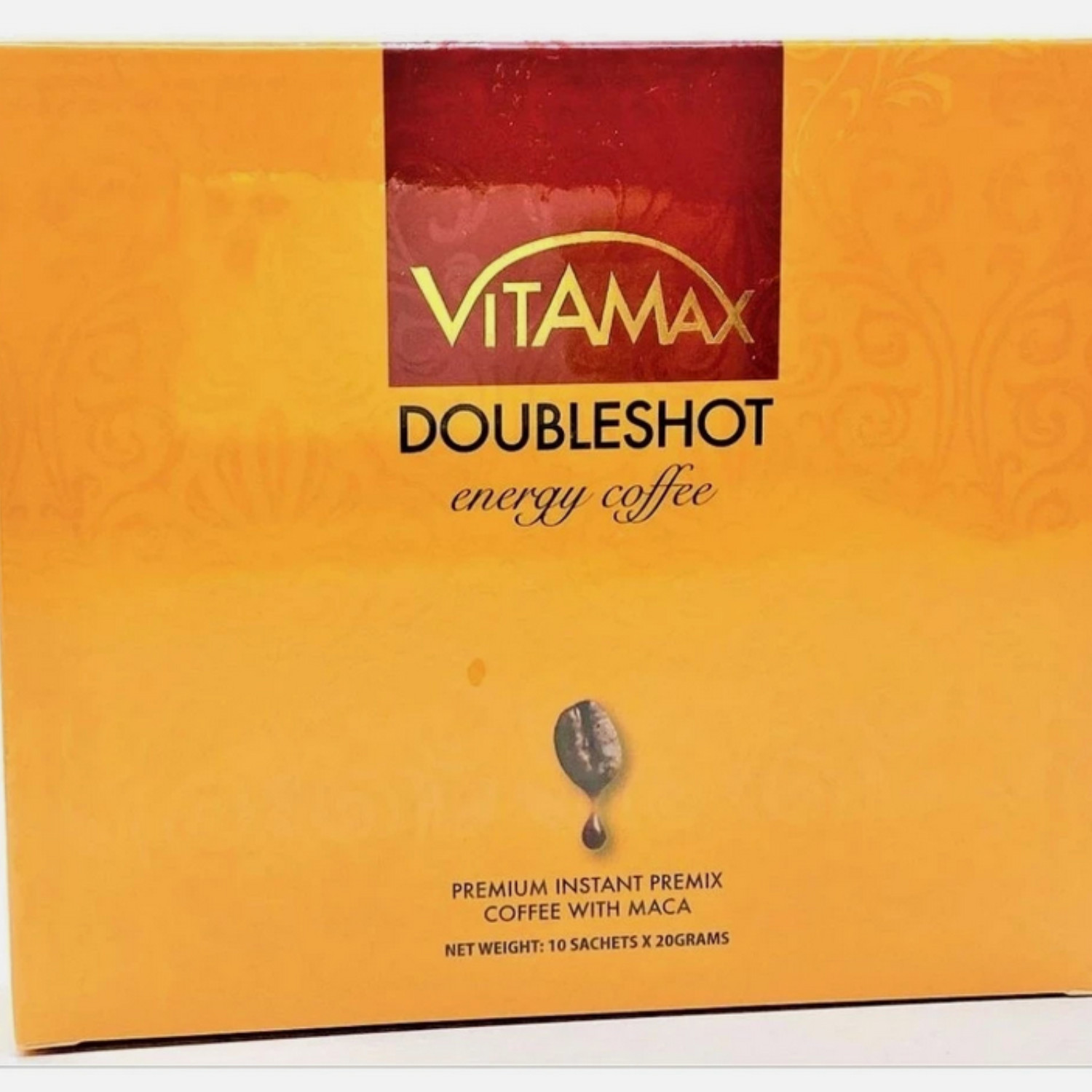 New Vitamax Coffee Energy Doubleshot 10 sachets 20 grams