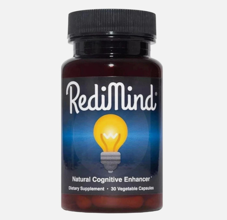 (1-5 Pack) RediMind Natural Cognitive Enhancer 90 Caps-Focus-Memory-Brain Health