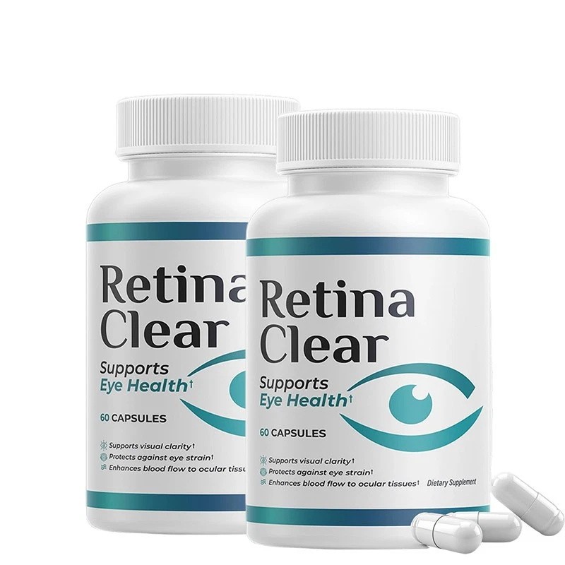 PACK) (2 Retina Clear Vision Support Supplement – Eye Health Formula with Lutein