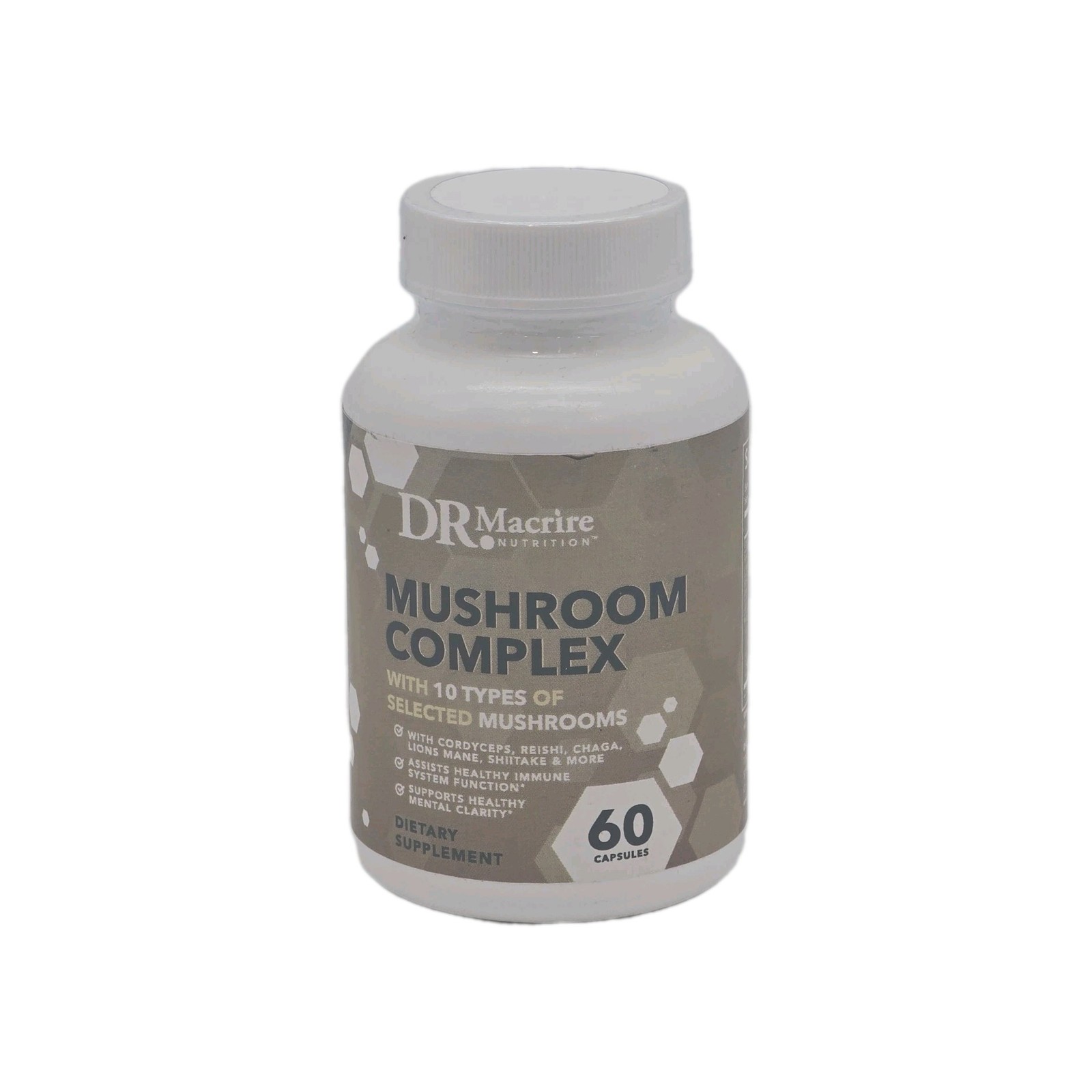 DR. Macrire Mushroom Complex 10 Types of Mushrooms 60 Capsules EXP-12/2029