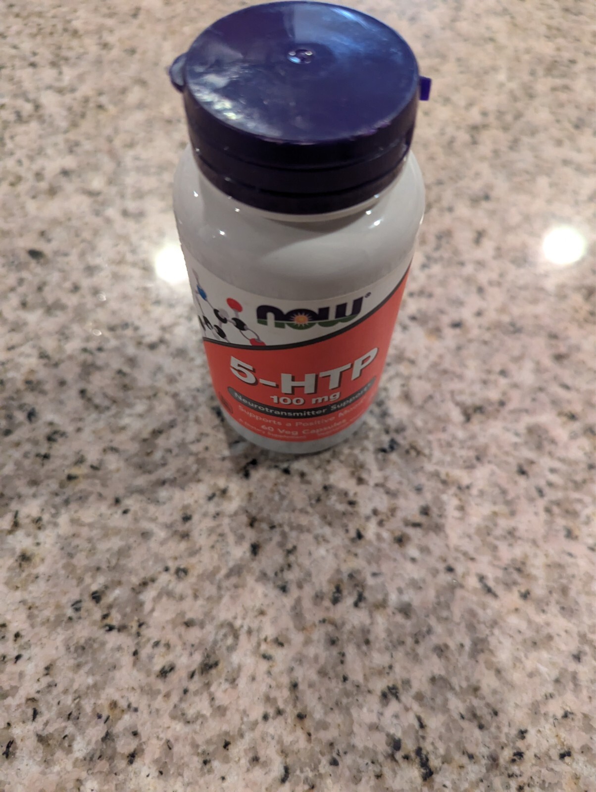Now Foods 5-HTP 100mg 60 VegCap exp 02/2029