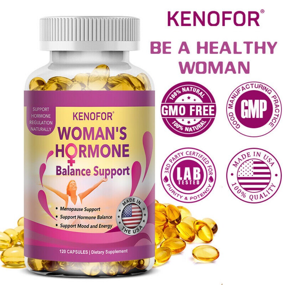 Female hormone balance | Menopausal health support, 120 capsules