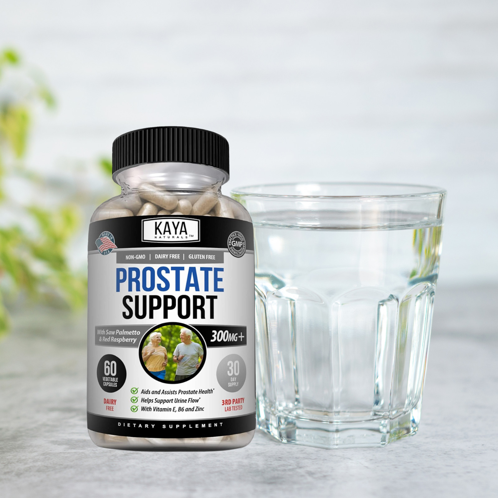 Prostate Support – Saw Palmetto – Reduce Frequent Urination, Stamina supplement