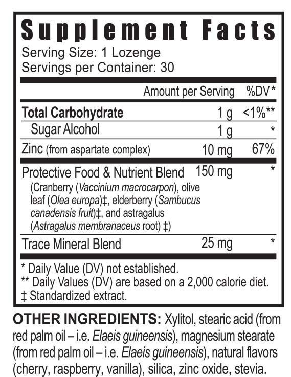 Youngevity Dr Wallach Zinc FX 30 Lozenges
