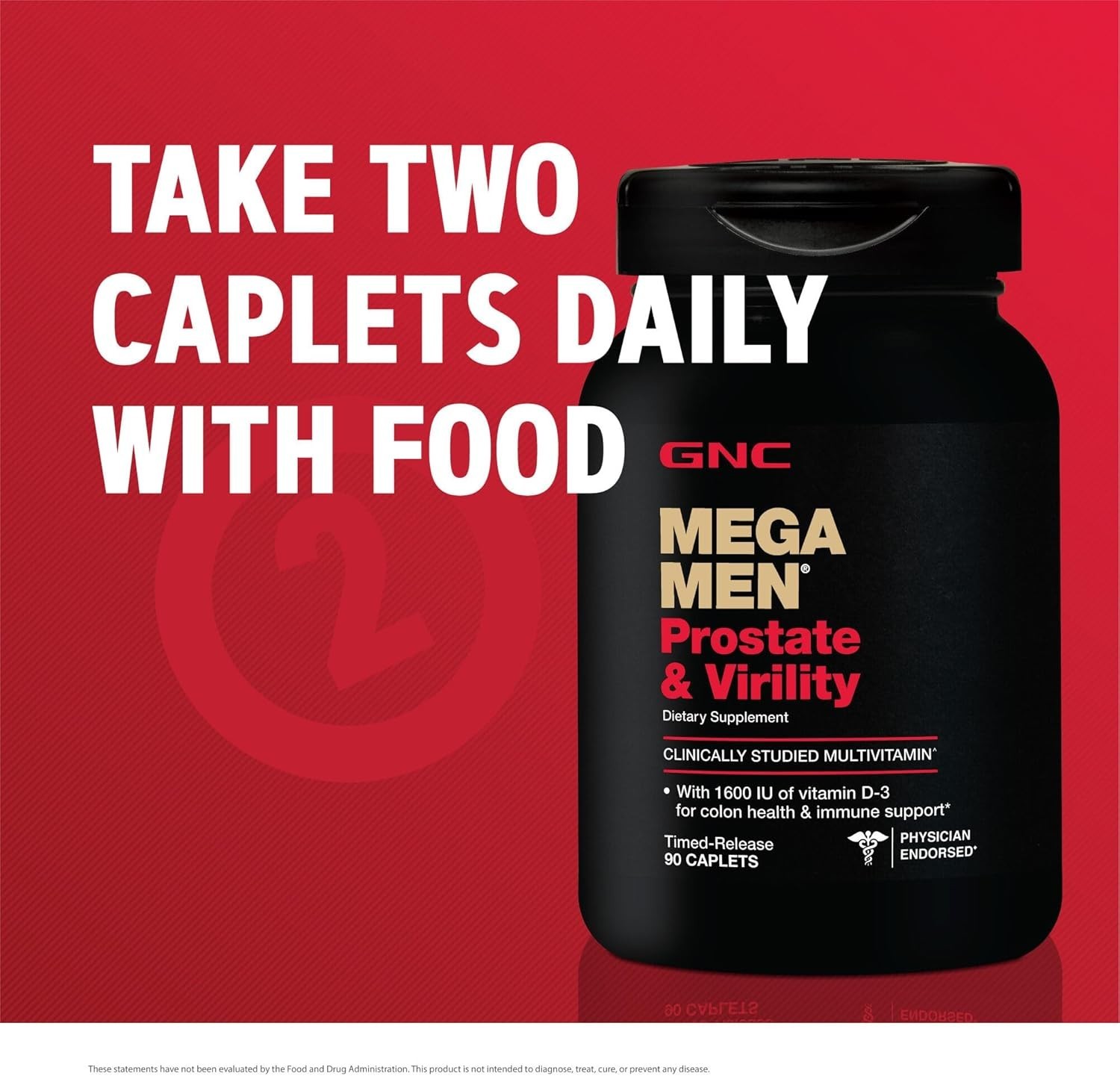 GNC Mega Men Prostate and Virility Support 90 caplets