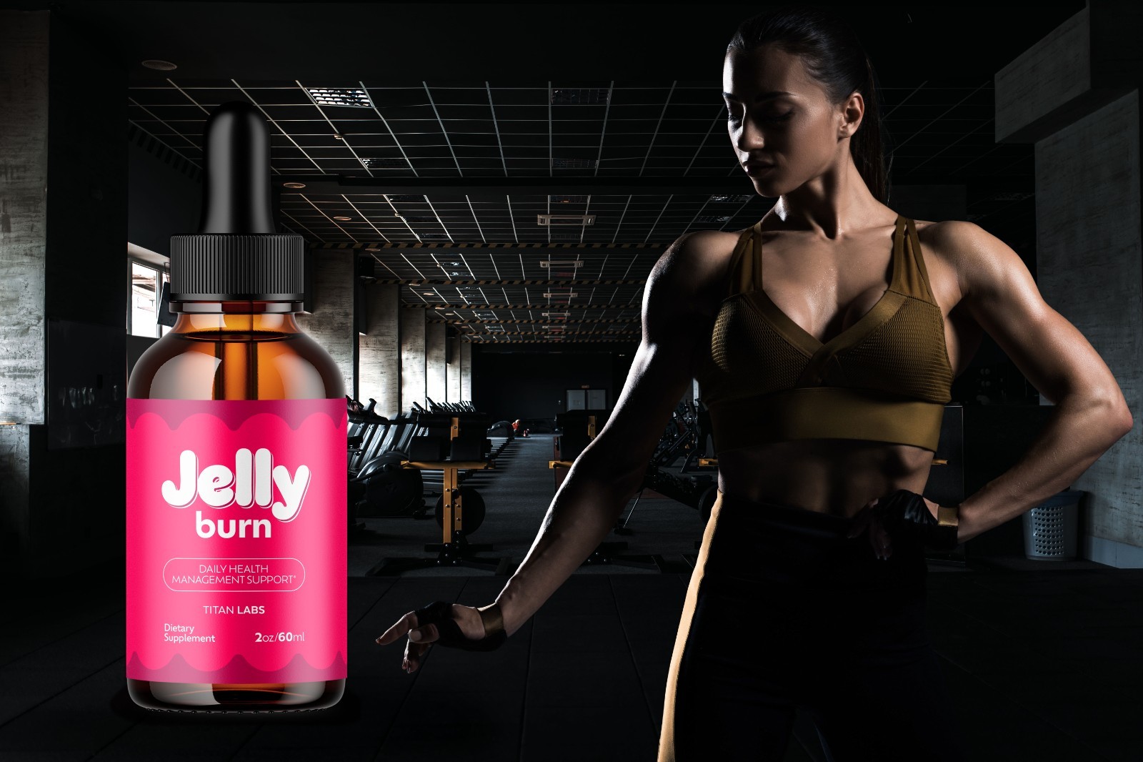 (2 Pack) Jelly Burn Drops Advanced Health & Fitness Formula JellyBurn 60 Serves