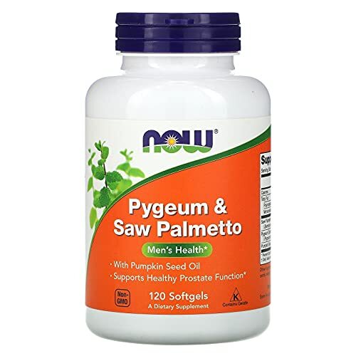 NOW FOODS Pygeum & Saw Palmetto – 120 Softgels