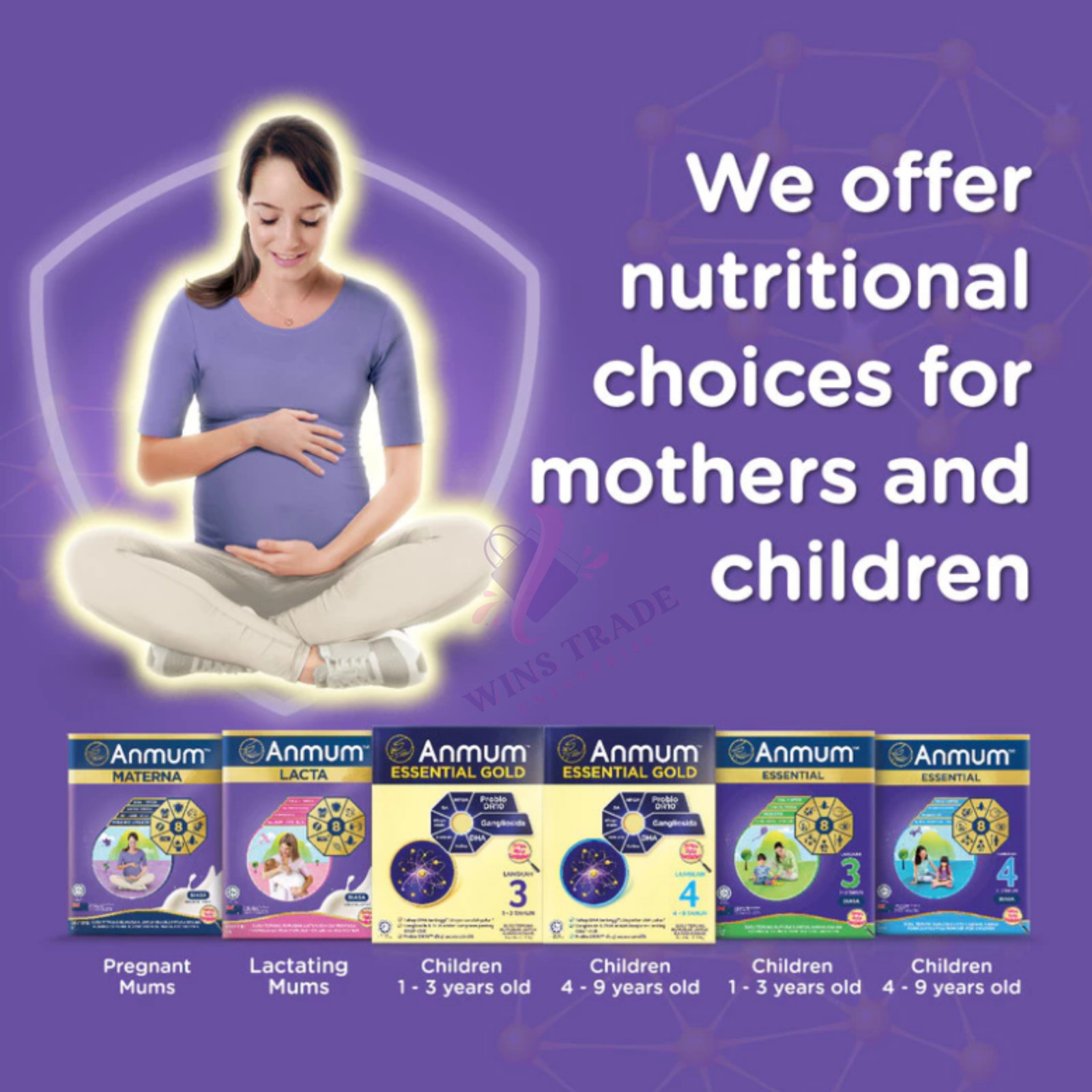 Anmum Materna 650g Milk For Pregnant Woman Original Flavour X 1