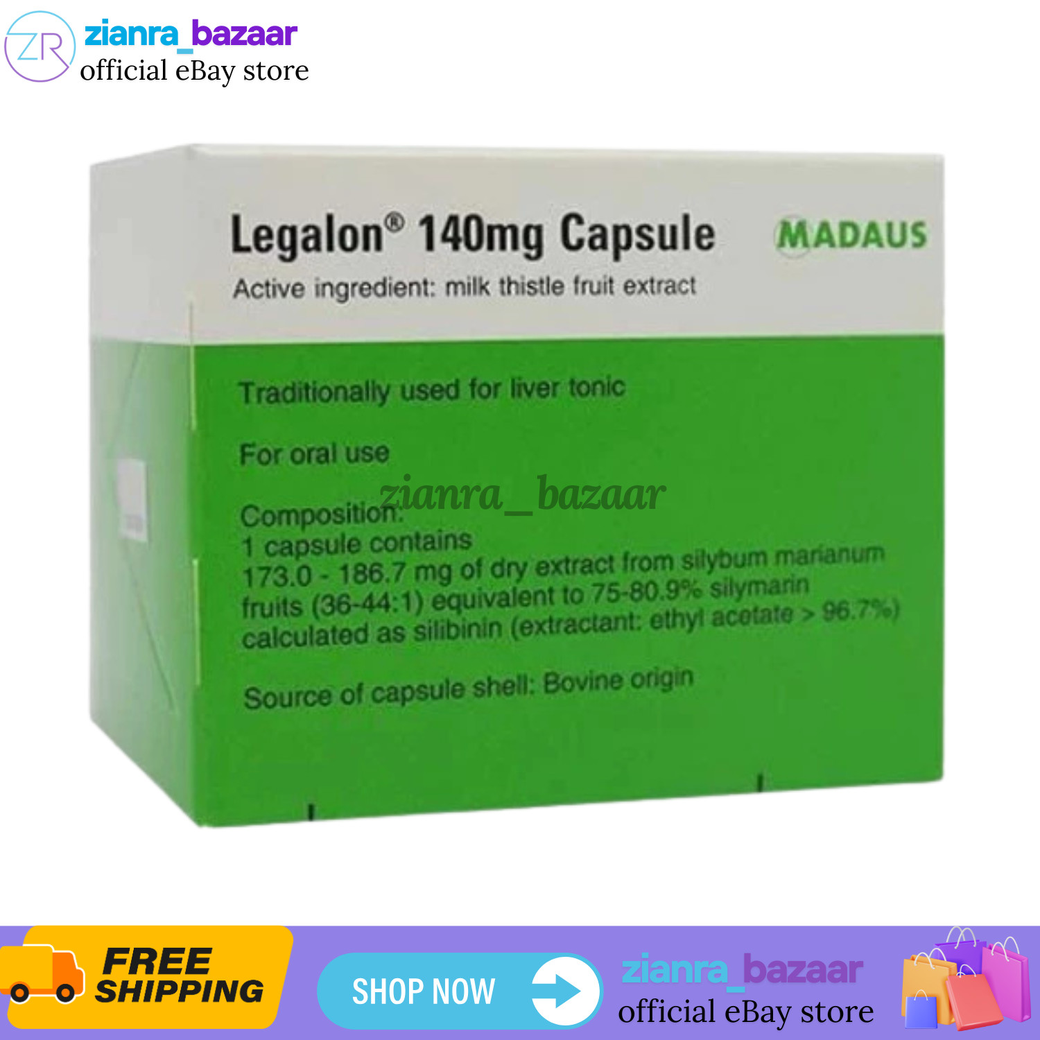 Legalon 100’s (Original) Madaus Germany Traditionally Used For Liver