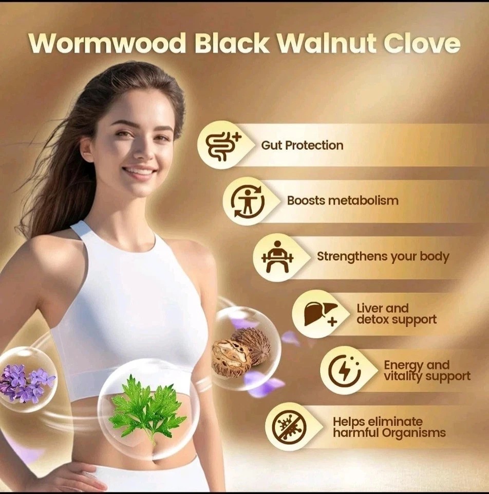 Vivonu Wormwood Black Walnut Cloves 480 Softgels FAST SHIPPING