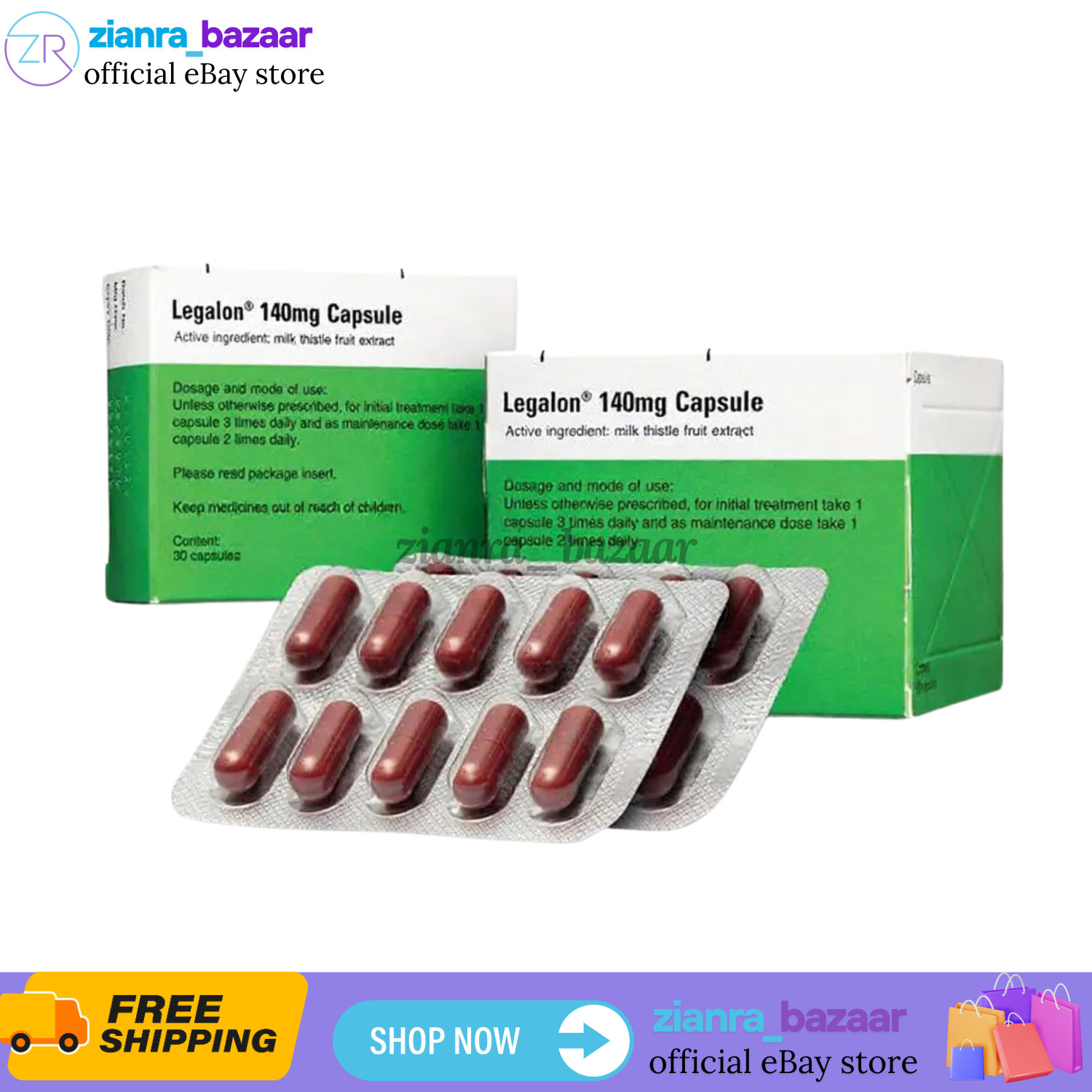 Legalon 100’s (Original) Madaus Germany Traditionally Used For Liver