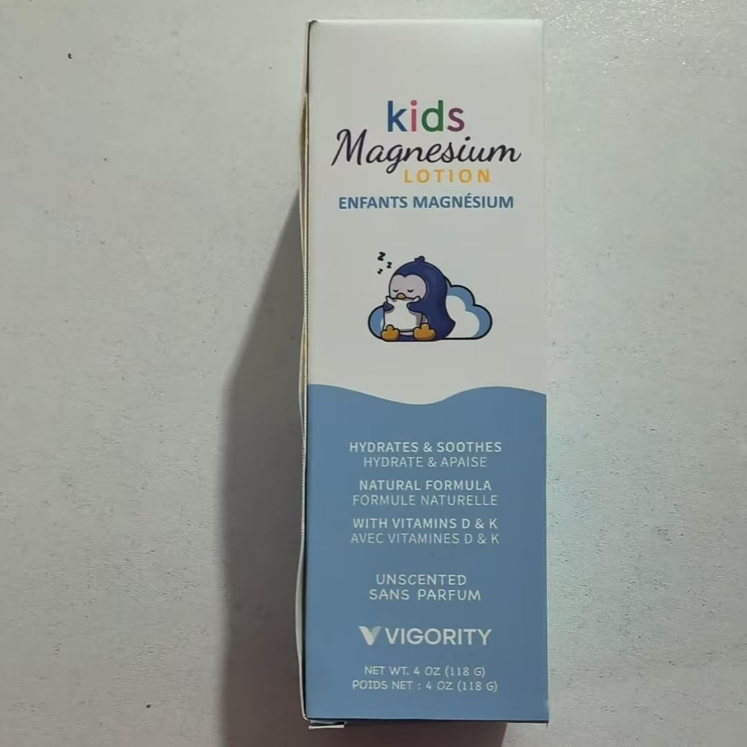 Magnesium Lotion for Kids & Babies Sleep – Unscented Bedtime Body Cream