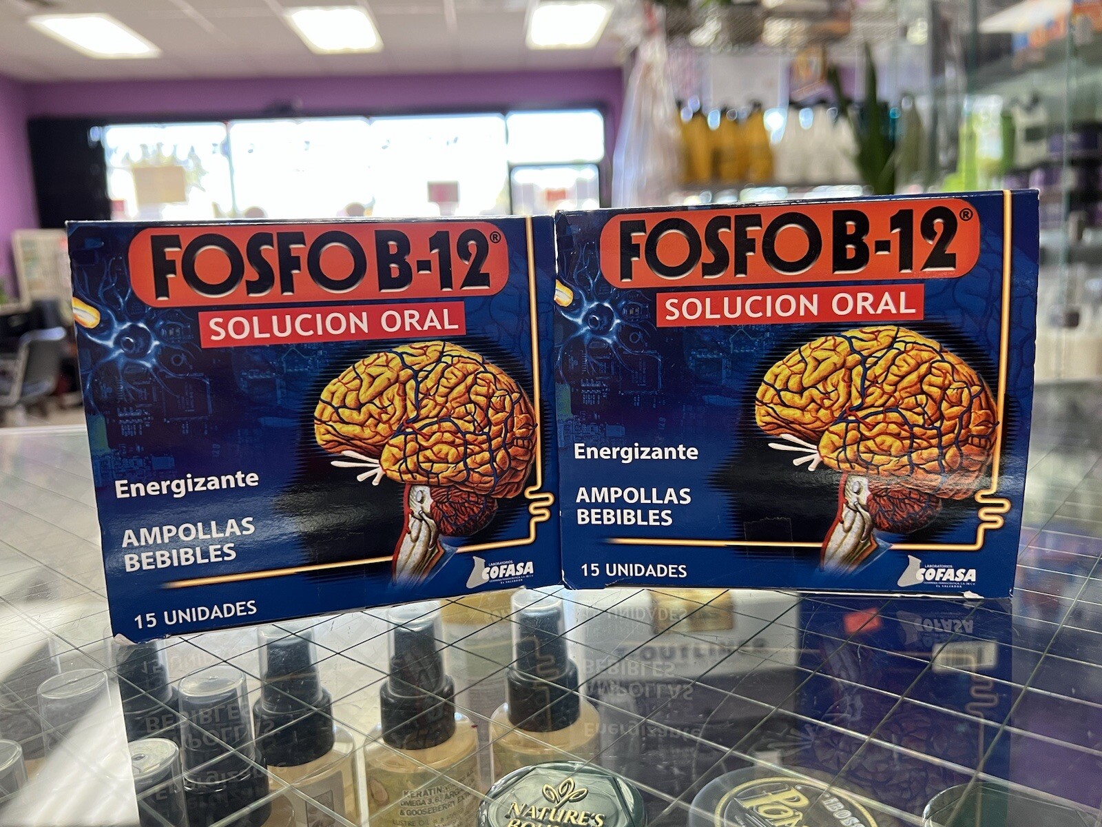 FOSFO B-12 Oral Solution BEBIBLE AMPOLLA (Qty:15 In the Box)