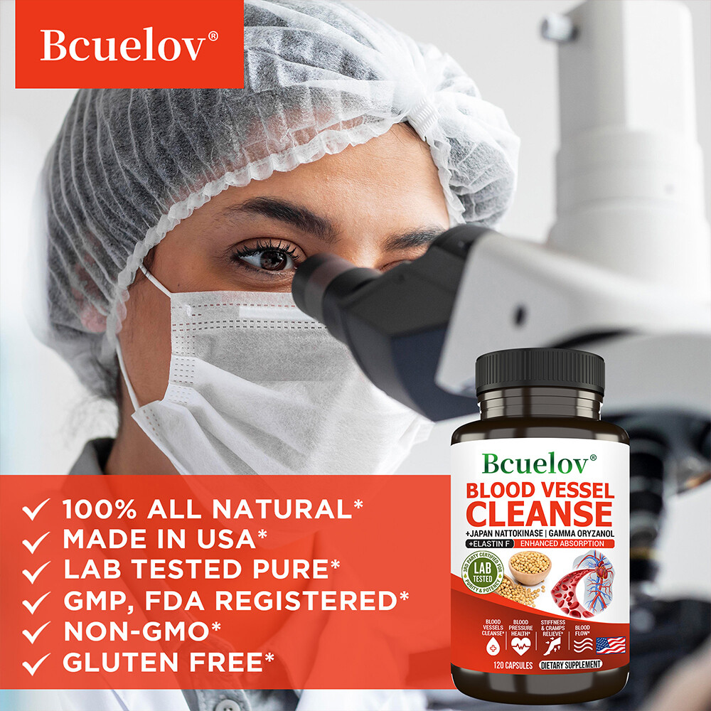 Japanese Nattokinase|Gamma-Glutathione|Vascular Cleansing,Blood Pressure Health