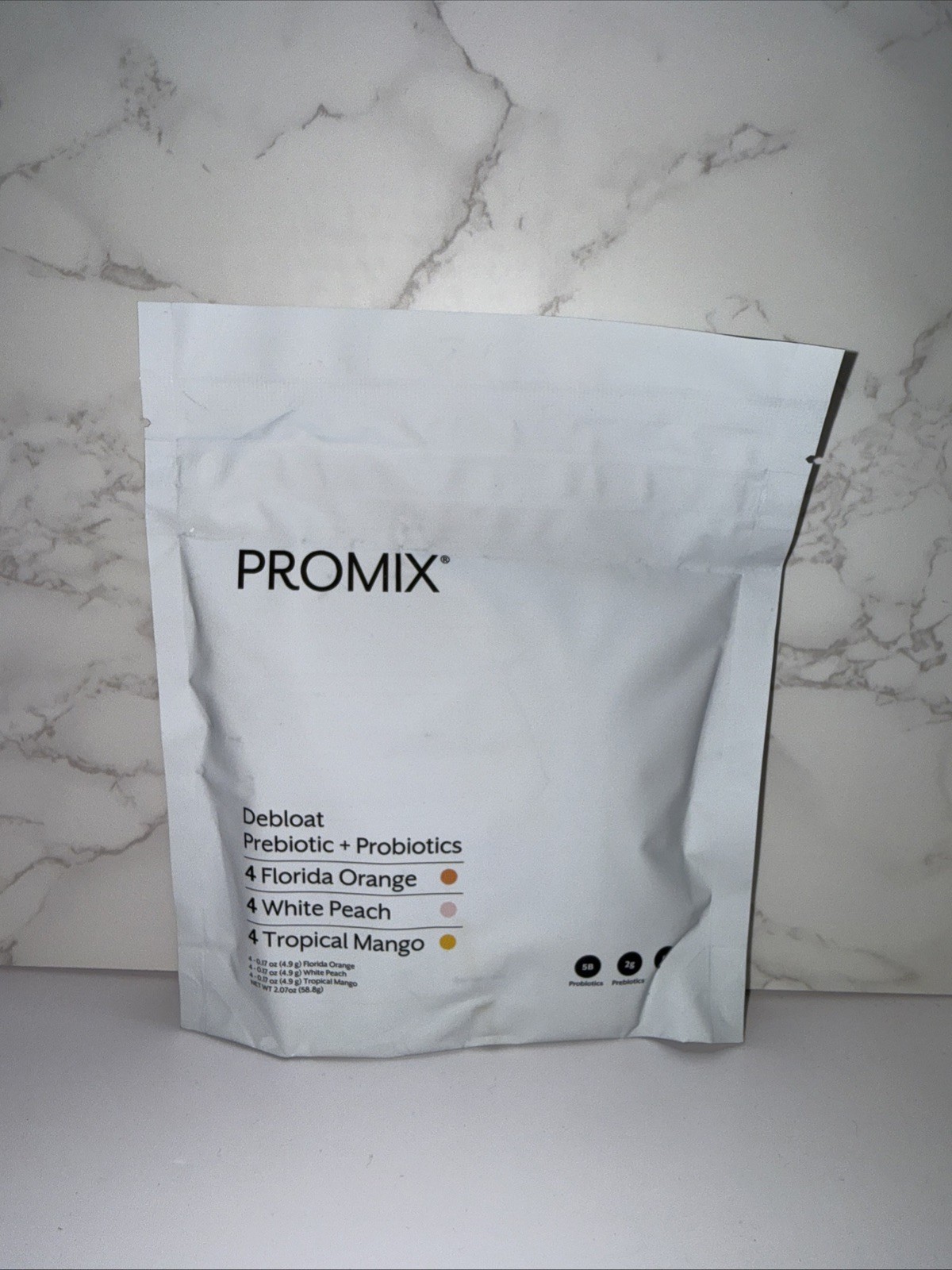 Promix Debloat Probiotics + Prebiotics 12ct Variety Pack New Exp 6/2027