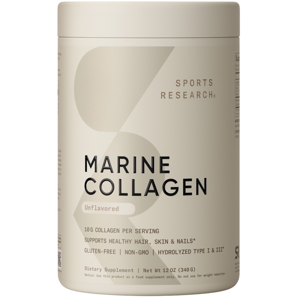 Marine Collagen Peptides Powder – Sourced from Wild-Caught Fish Keto Certified