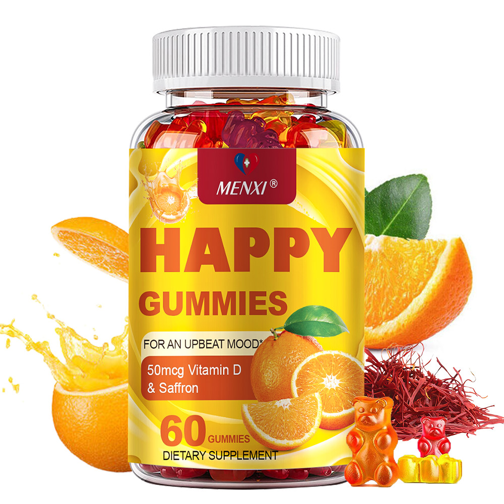 Saffron Gummies for Kids & Adults Mood & FocusSupplement Support 60 Count~~
