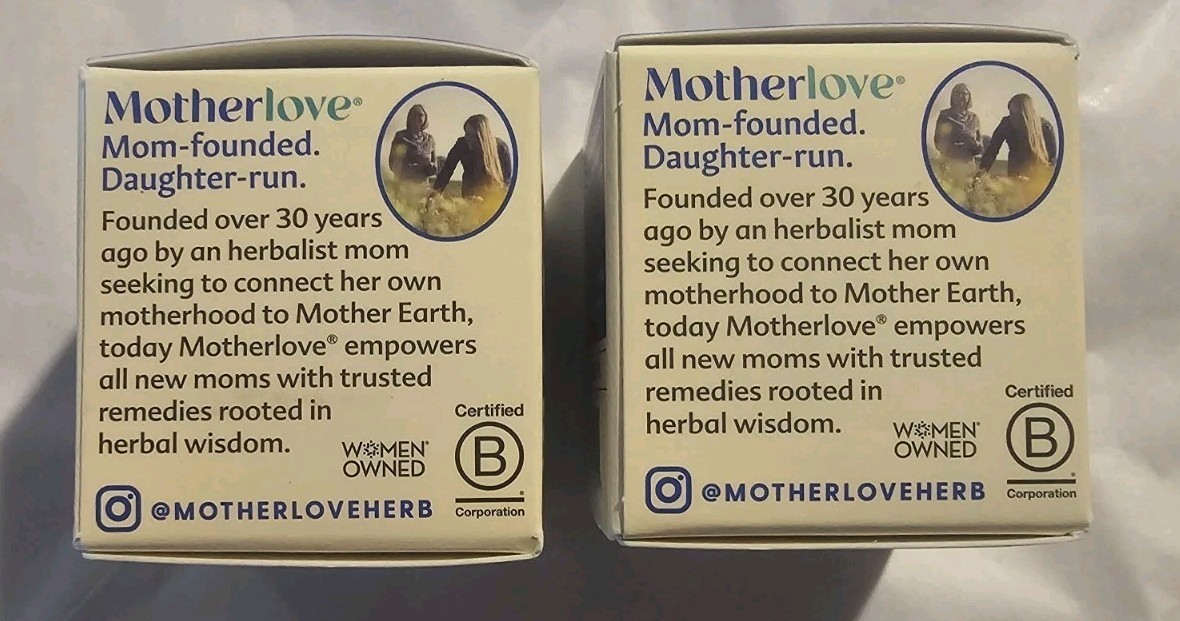 Motherlove: Rhoid Balm 1 FL OZ – Postpartum Organic Herbal Relief – EXP 02/2026