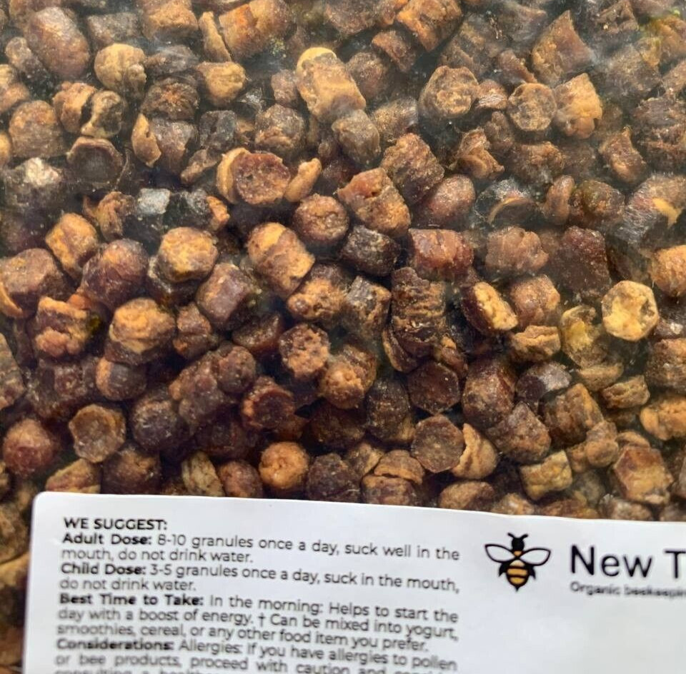 3x300g Bee Bread Fermented Bee Pollen – Harvest 2024 is coming to an end (2 lbs)