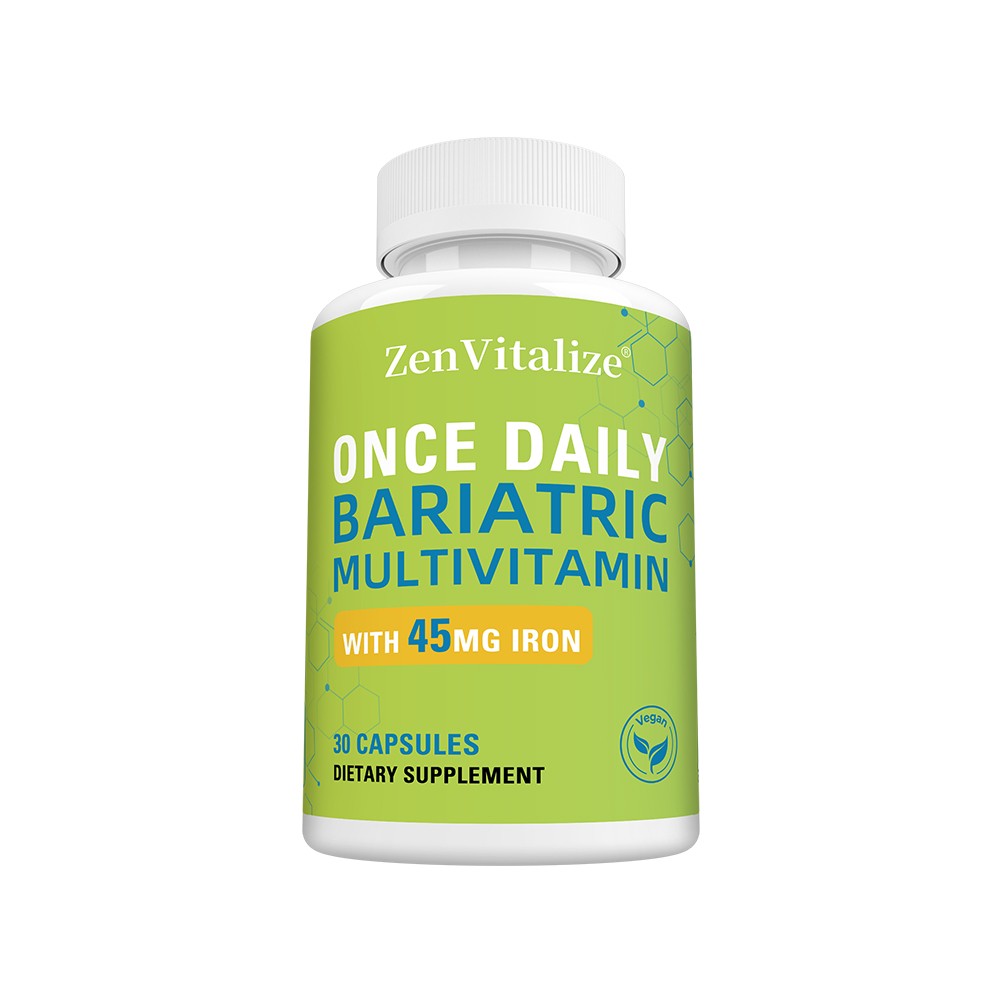 Bariatric Multivitamin Capsule Vitamin And Mineral Explosion Non-GMO Gluten Free