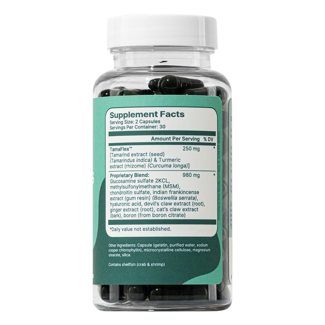 Joint Health Support with TamaFlex, Clinically Proven Ingredients, 30 Servings