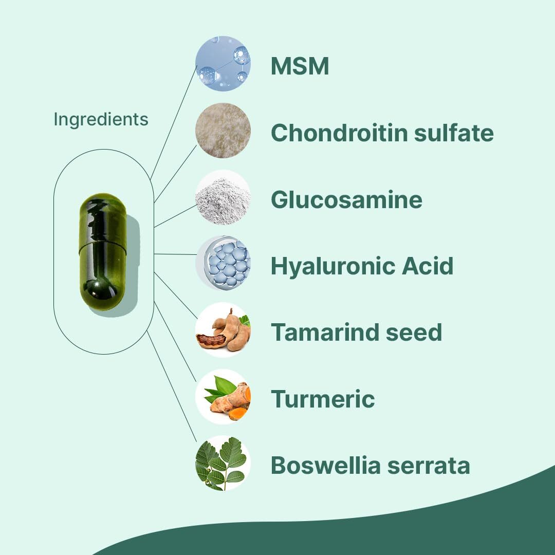 Joint Health Support with TamaFlex, Clinically Proven Ingredients, 30 Servings