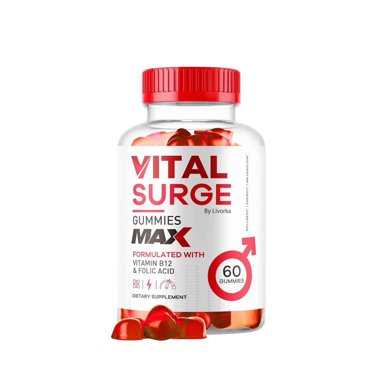 Vital Surge Male Mummy Maximum potency Life Surge Advanced Formula 60 pieces-