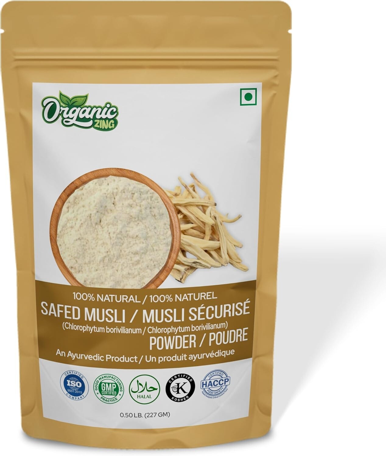 Safed Musli Powder | Natural Supplement | Pure & Natural – 227g.