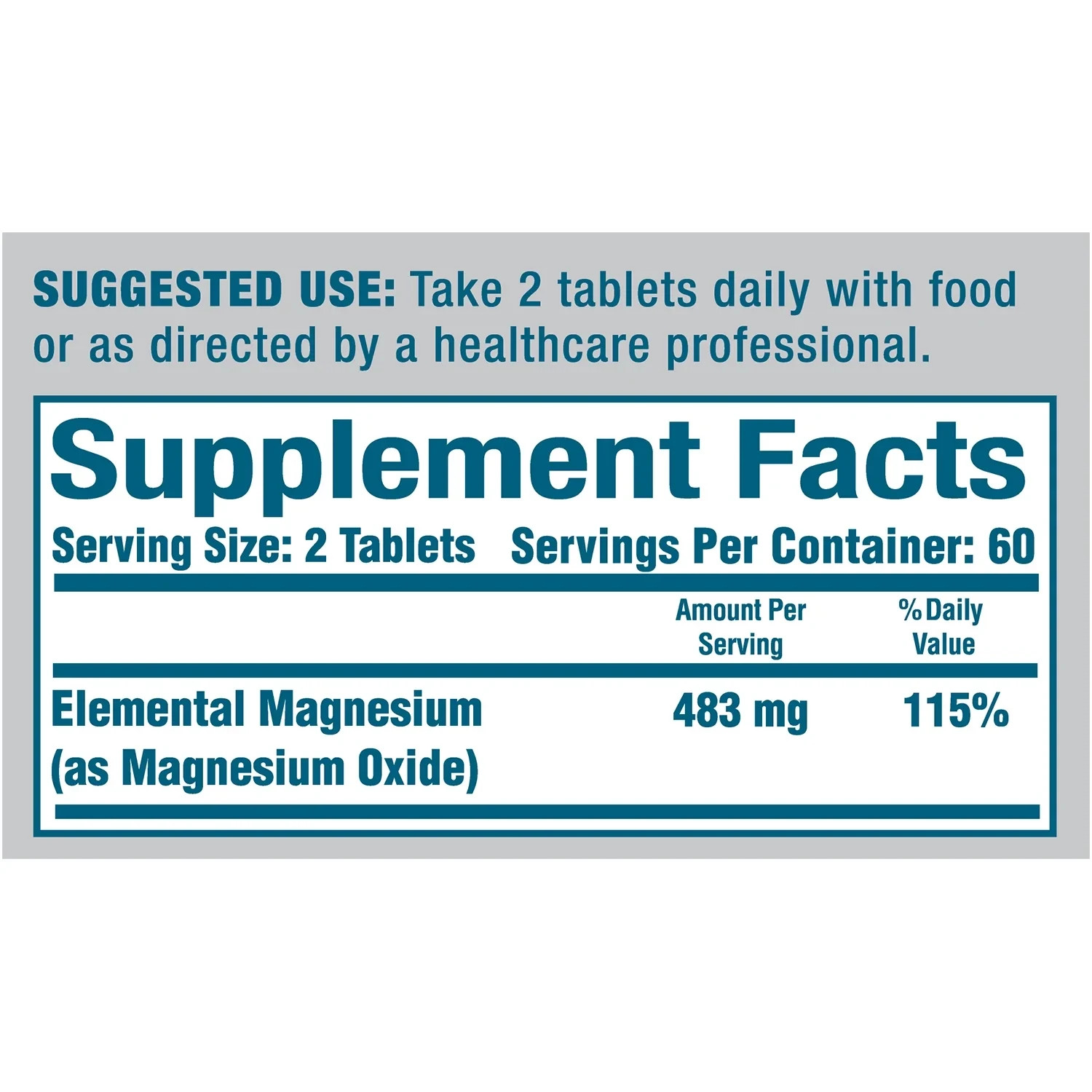MagOx Magnesium 400mg Tabs 120ct ( 2 pack ) Great Price Fast ShippinG