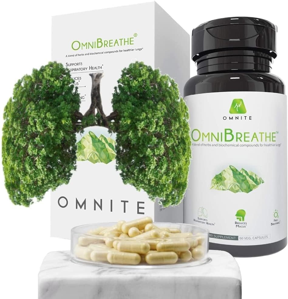 Omnibreathe Respiratory Wellness Lung (Better Breathe) -60 Cap EXP 07/2026