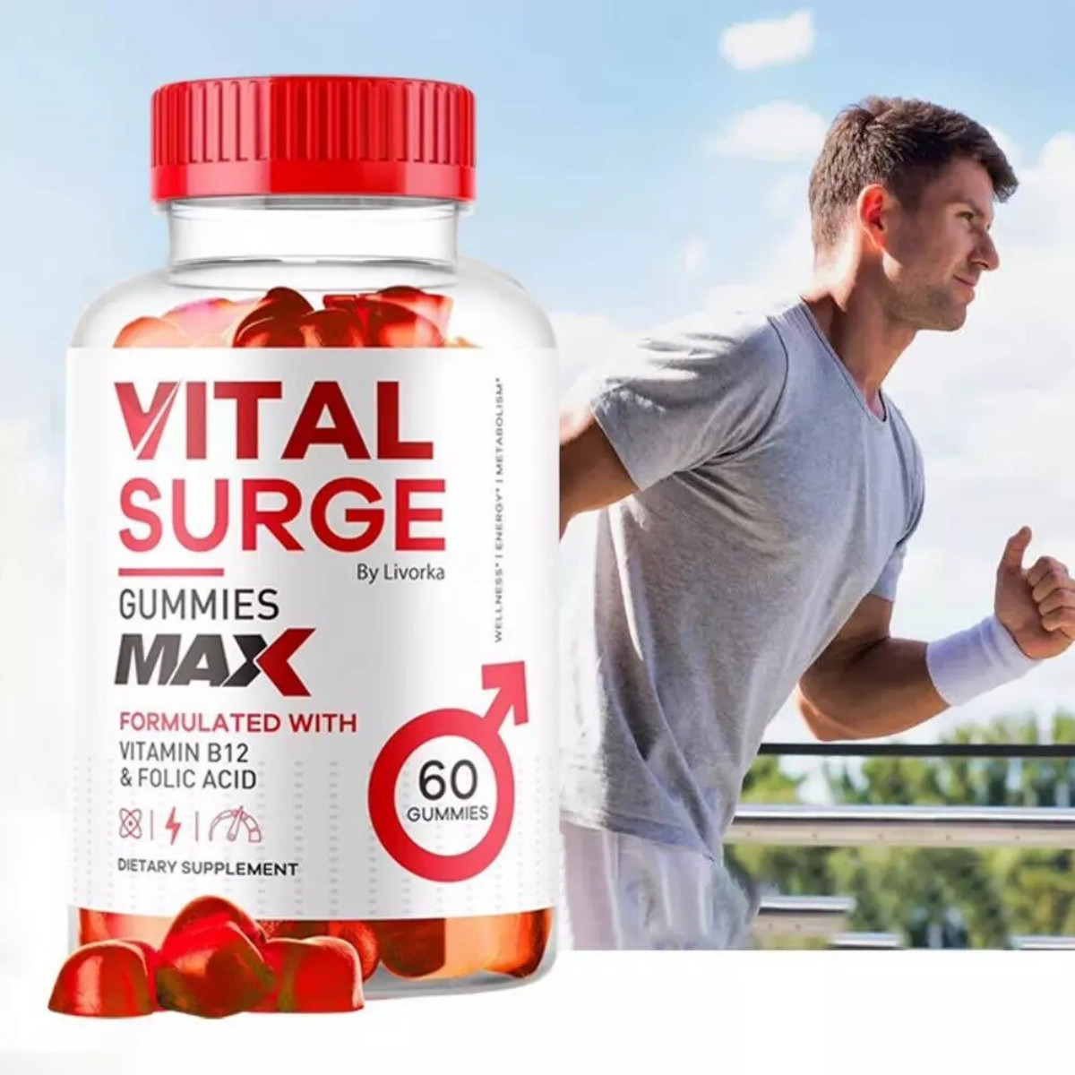 Vital Surge Male Mummy Maximum potency Life Surge Advanced Formula 60 pieces-