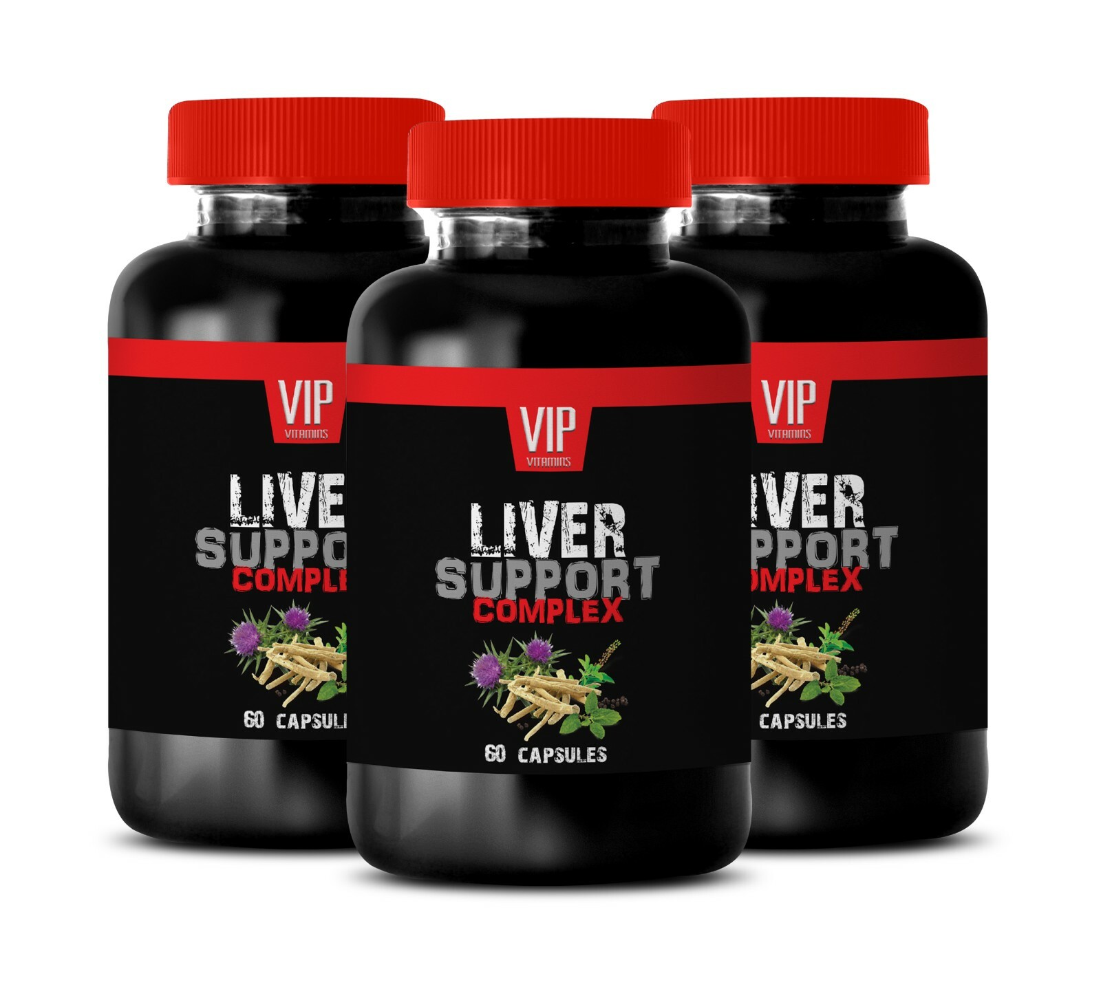 anti-inflammatory ingredients LIVER COMPLEX 1200MG milk thistle multivitamin 3B