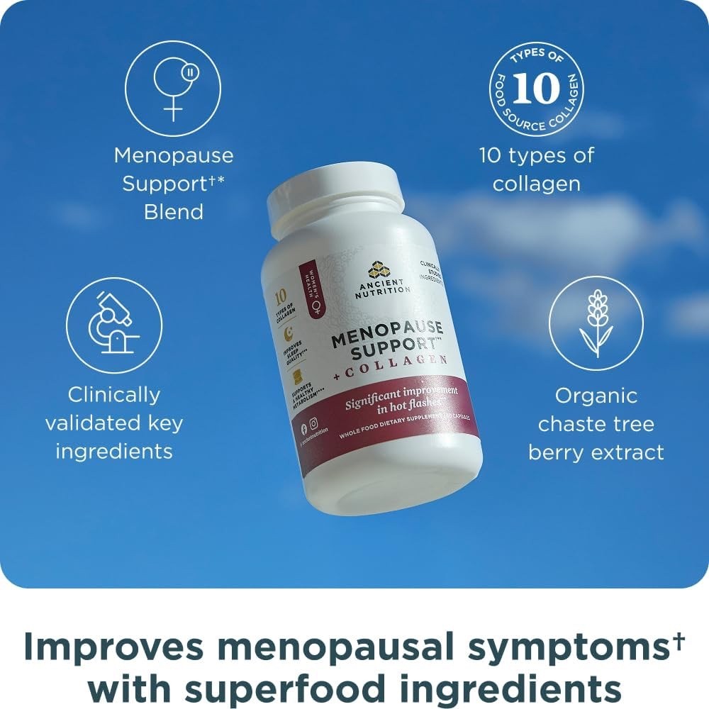 Ancient Nutrition SuperFruits Organic 60 Capsules, Exp: 02/2027
