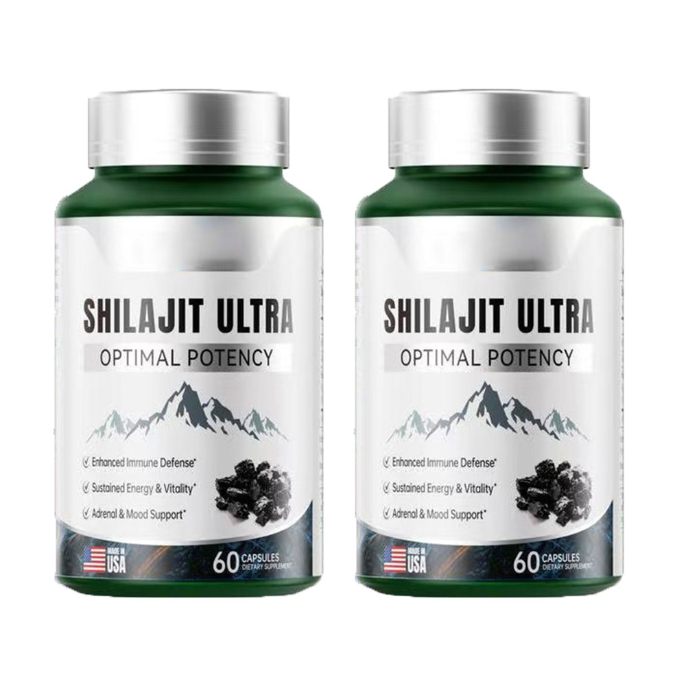 Shilajit Clean Ultra Optimal Potency, Shilajit Extract with L-Arginine, 60 Count