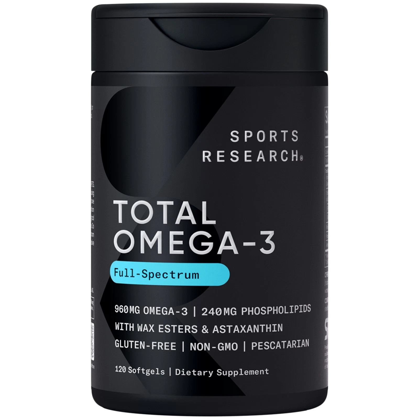 Total Omega-3 2200mg 120 Softgels Wild Salmon Krill Astaxanthin EPA DHA best