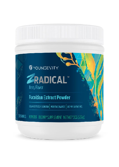 Youngevity Plan-1x ZRadical Powder 207g Canister Dr Wallach Free Shipping