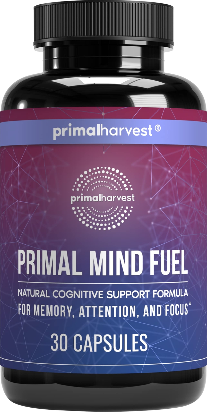 Primal Harvest, Primal Mind Fuel, 30 Capsules