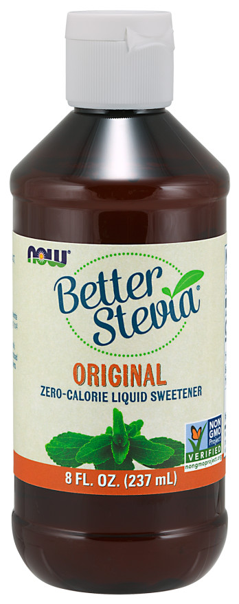 NOW Foods Better Stevia Liquid Sweetener – Original 8 fl oz 237ml Liquid 12/25EX